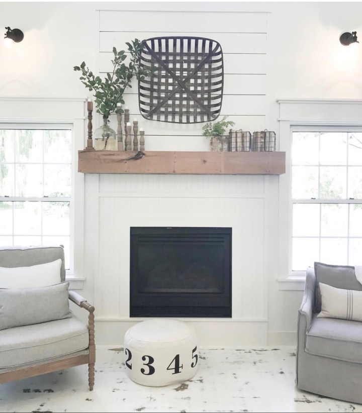 Fall mantle styling guide by the dotted bow how to decorate the perfect modern farmhouse fall mantlescape