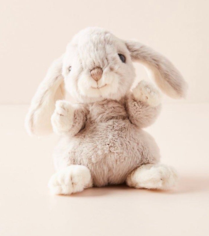 Stuffed bunny kids toys Easter basket gift