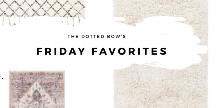 Friday Favorites- 5 Cozy Spring Rugs to Brighten Any&nbsp;Space
